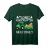 Kinder Schulkind 2024 Jungen Trecker Hallo Schule T-Shirt – Perfektes Geschenk zum Schulanfang in die 1. Klasse