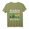 Kinder Schulkind 2024 Jungen Trecker Hallo Schule T-Shirt – Perfektes Geschenk zum Schulanfang in die 1. Klasse