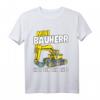 Kinder Mini Bauherr Bagger Geschenk für Sohn und Enkel - Lustiges Hausbau T-Shirt für kleine Handwerker und Bauleiter
