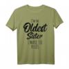 Oldest Sister Shirt - Lustiges Matching Geschwister T-Shirt mit Spruch 'I Make The Rules' für Geschwister & Familienfeiern
