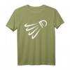 Badminton T-Shirt für Spieler & Fans – Klassisch geschnitten, doppelt genähter Saum, perfekte Badminton Ausrüstung und Geschenkidee