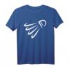 Badminton T-Shirt für Spieler & Fans – Klassisch geschnitten, doppelt genähter Saum, perfekte Badminton Ausrüstung und Geschenkidee