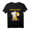 Kinder 1 Jahr Geburtstag Geschenk Giraffe - Süßes T-Shirt für Jungen und Mädchen zum ersten Geburtstag, ideal für Feiern, Kindergarten & Familienfeste