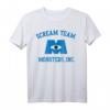 Pixar Monsters University Scream Team Logo T-Shirt zum HapDog – Offizielles Lizenzprodukt für Fans