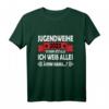 Jugendweihe 2023 Kleidung - Ich Weiß Alles Jugendfeier T-Shirt als lustiges Outfit und Geschenkidee für Tochter, Sohn, Neffe oder Nichte