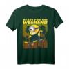 HapDog Ready For The Weekend Skateboarding Minion T-Shirt – Lustiges Geschenk für Skater & Minions Fans