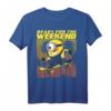 HapDog Ready For The Weekend Skateboarding Minion T-Shirt – Lustiges Geschenk für Skater & Minions Fans