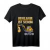 Kleines Bauarbeiter Kinder T-Shirt zum 3. Geburtstag – Perfekt für Kindergeburtstag und Baustellen-Motto für Jungen