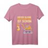 Kleines Bauarbeiter Kinder T-Shirt zum 3. Geburtstag – Perfekt für Kindergeburtstag und Baustellen-Motto für Jungen