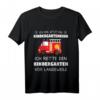 Kinder Feuerwehr T-Shirt - Ich bin jetzt ein Kindergartenkind, lustiges Geschenk für Kindergartenanfänger & Feuerwehrfans