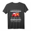 Kinder Feuerwehr T-Shirt - Ich bin jetzt ein Kindergartenkind, lustiges Geschenk für Kindergartenanfänger & Feuerwehrfans