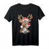 Santa Claus Rentier Rudolph Christmas Weihnachten Kinder T-Shirt – Lustiges Festtagsdesign für Familie, Freunde & Party in der Winterzeit