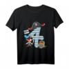 Kinder 4 Jahre alt Geburtstag Junge Pirat Party Geschenk T-Shirt - Perfektes Geburtstagsoutfit für kleine Piratenfans