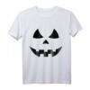 Halloween Kürbis Orange T-Shirt für Damen, Herren & Kinder – Klassisch geschnitten, doppelt genähter Saum