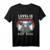 Level 18 Geburtstag Jungen T-Shirt – Lustiges Gaming Geschenk mit Spruch für den 18. Geburtstag, perfekte Party-Deko & Geschenkidee