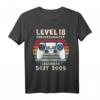 Level 18 Geburtstag Jungen T-Shirt – Lustiges Gaming Geschenk mit Spruch für den 18. Geburtstag, perfekte Party-Deko & Geschenkidee