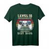 Level 18 Geburtstag Jungen T-Shirt – Lustiges Gaming Geschenk mit Spruch für den 18. Geburtstag, perfekte Party-Deko & Geschenkidee