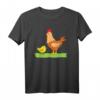 Huhn T-Shirt mit Henne und Küken – Süßes Bauernhof Motiv für Kinder, Damen und Herren