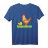 Huhn T-Shirt mit Henne und Küken – Süßes Bauernhof Motiv für Kinder, Damen und Herren