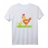 Huhn T-Shirt mit Henne und Küken – Süßes Bauernhof Motiv für Kinder, Damen und Herren