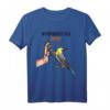 Nymphensittich Mama Papagei Vogel Frauen T-Shirt - Perfektes Geschenk für Vogelliebhaberinnen zu Geburtstag, Weihnachten & Muttertag