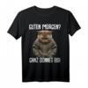 Guten Morgen Ganz Dünnes Eis - Lustiges Katzen T-Shirt für Morgenmuffel mit Humor, ideal als Geschenk