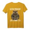 Guten Morgen Ganz Dünnes Eis - Lustiges Katzen T-Shirt für Morgenmuffel mit Humor, ideal als Geschenk