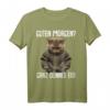 Guten Morgen Ganz Dünnes Eis - Lustiges Katzen T-Shirt für Morgenmuffel mit Humor, ideal als Geschenk