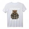 Guten Morgen Ganz Dünnes Eis - Lustiges Katzen T-Shirt für Morgenmuffel mit Humor, ideal als Geschenk