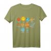 Kinder Sun And Planets Pluto Kawaii Space Solar System Astronomie T-Shirt - Perfektes Geschenk für Geburtstage, Weihnachten & Feiertage