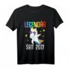 Lustiges Kinder 7. Geburtstag T-Shirt für Jungen & Mädchen 2017 – Perfektes Geschenk & Deko für den Kindergeburtstag
