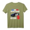 Kinder Polizei T-Shirt zum 5. Geburtstag - Lustiges Geschenk für Jungen mit Polizeiauto & Sirenen