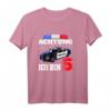 Kinder Polizei T-Shirt zum 5. Geburtstag - Lustiges Geschenk für Jungen mit Polizeiauto & Sirenen