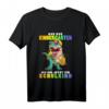 Kinder Schulkind 2024 T-Shirt mit Dinosaurier - Lustiges Abschiedsshirt für Jungen & Mädchen zum Schulstart & Einschulung