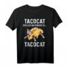 Tacocat Spelled Backward Is Tacocat - Lustiges Katzen- und Taco-Shirt für Tierliebhaber, Geschenkidee für Katzenfans