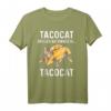 Tacocat Spelled Backward Is Tacocat - Lustiges Katzen- und Taco-Shirt für Tierliebhaber, Geschenkidee für Katzenfans