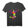 Badminton Federball Kinder, Jungen & Herren T-Shirt – Perfektes Geschenk für Badminton Fans, Vereinsmitglieder, Kinder und Hobbyspieler