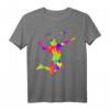Badminton Federball Kinder, Jungen & Herren T-Shirt – Perfektes Geschenk für Badminton Fans, Vereinsmitglieder, Kinder und Hobbyspieler