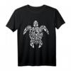 Tribal Turtle Hawaiian Polynesische Maori T-Shirt – Cooles Tattoo Design im hawaiianischen Stil für Fans von Tribal- und Kulturkunst