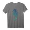 Mandala Seepferdchen Blau T-Shirt mit maritimen und geometrischen Mustern – Perfekt für Meeres- und Mandala-Liebhaber