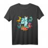 Kinder Geburtstagsshirt 4 Jahre Junge Dinosaurier Dino Geschenk T-Shirt – Lustiges Dino Motiv für Geburtstag, Weihnachten & Einschulung