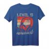 13. Geburtstag Jungen Video Gamer Level 13 Unlocked T-Shirt - Perfektes Geschenk für Teenager Gamer & Partyoutfit für Gaming Fans