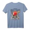 5FDP Warhead Skull T-Shirt | Official Five Finger Death Punch Band Merchandise für Männer, Frauen, Jungen & Mädchen