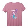 Kinder 9. Geburtstag Meerjungfrau T-Shirt – Lustiges Geburtstagsgeschenk für neunjährige Mädchen und Jungen, ideal für den Kindergarten & Feier