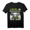 Level 14 Geburtstag Jungen T-Shirt - Lustiges Gaming Geschenk und Deko für 14-Jährige