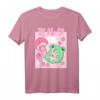 Niedliches Cottagecore Frosch Erdbeere Retro 90er Kawaii T-Shirt - Perfekt für Anime- und Manga-Fans, Otaku & Japankultur-Liebhaber