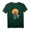 Star Wars The Mandalorian The Child Sunset Walk Portrait T-Shirt – Offiziell lizenziertes Merchandise für Fans