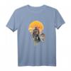 Star Wars The Mandalorian The Child Sunset Walk Portrait T-Shirt – Offiziell lizenziertes Merchandise für Fans