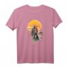 Star Wars The Mandalorian The Child Sunset Walk Portrait T-Shirt – Offiziell lizenziertes Merchandise für Fans