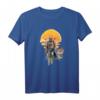 Star Wars The Mandalorian The Child Sunset Walk Portrait T-Shirt – Offiziell lizenziertes Merchandise für Fans